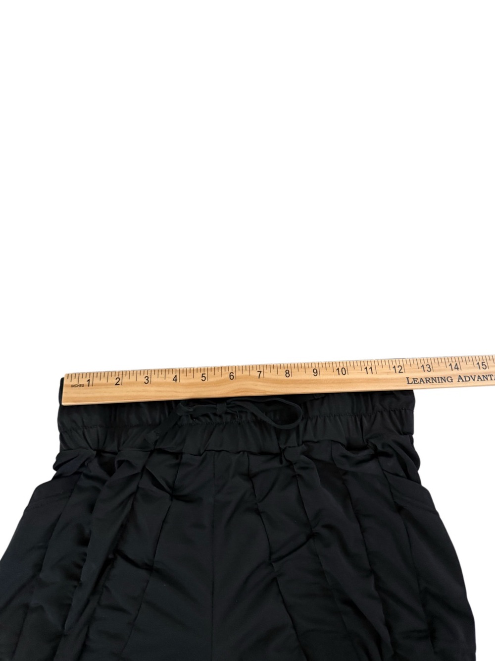 Agogie Womens Resistance Band 40+ Leggings Size M Black Ruched Active Training - Picture 9 of 9